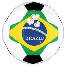 Balón De Fútbol Amo Brasil - Bandera brasileña