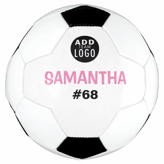 Balón De Fútbol Añadir Un Logo Personalizado Para Niños (Anverso)