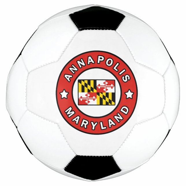 Balón De Fútbol Annapolis Maryland (Anverso)