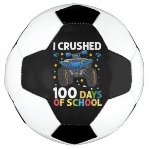 Balón De Fútbol Aplasté 100 días de monstruos escolares