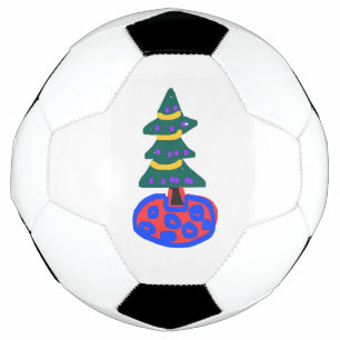 Balón De Fútbol Árbol de Navidad