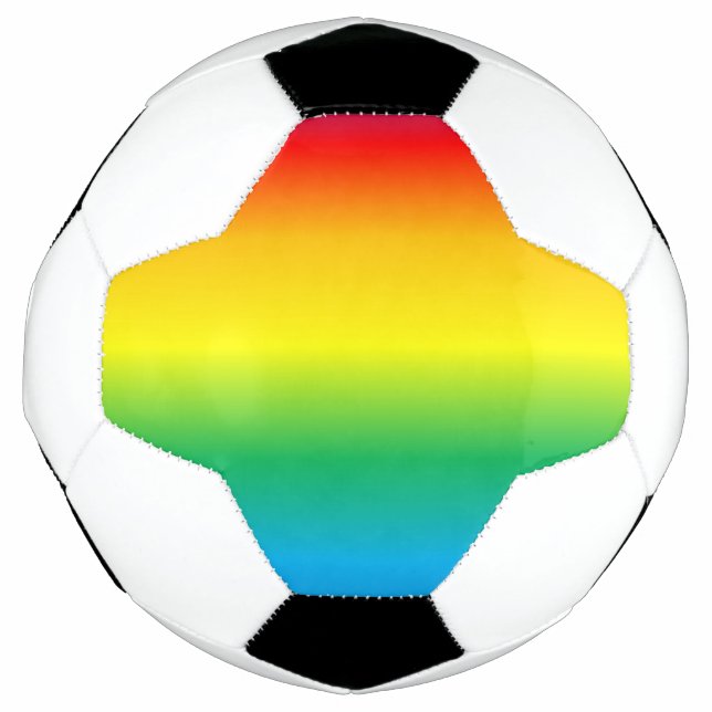 Balón De Fútbol arcoíris (Anverso)
