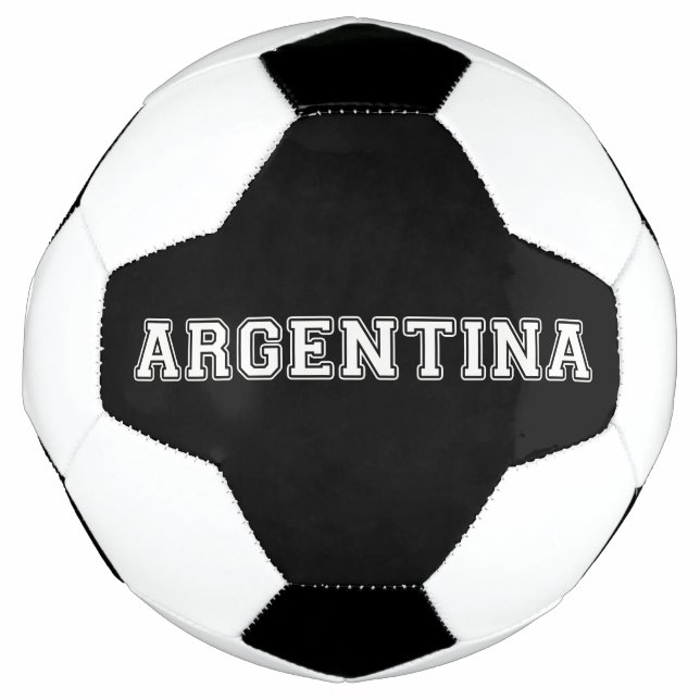 Balón De Fútbol Argentina (Anverso)