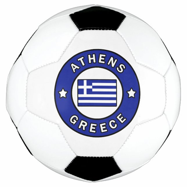 Balón De Fútbol Atenas Grecia (Anverso)