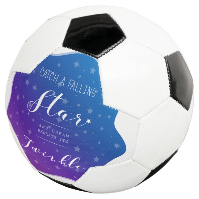 Balón De Fútbol Atrapar una estrella que cae (Tres cuartos)