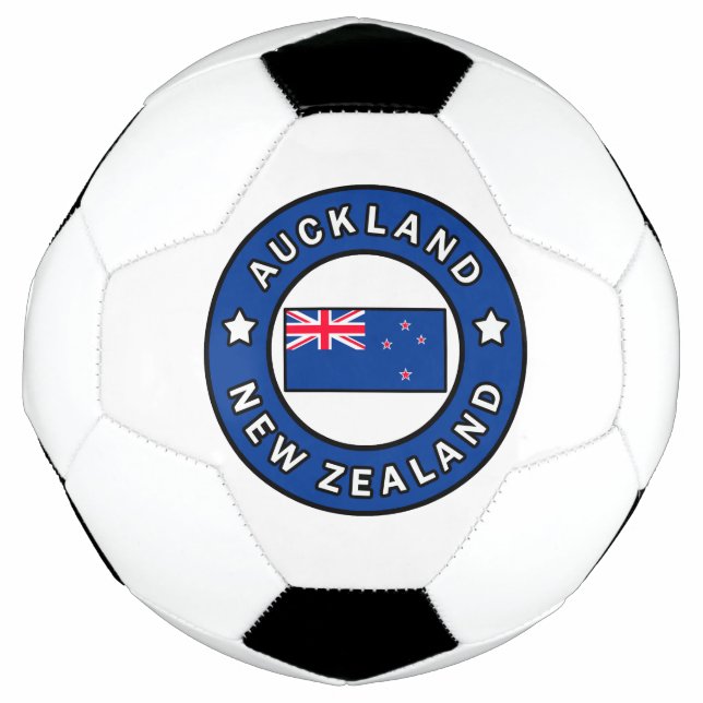 Balón De Fútbol Auckland Nueva Zelanda (Anverso)