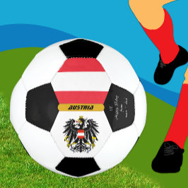 Balón De Fútbol Austria Personalizada, Bandera, Bola de Fútbol Fot