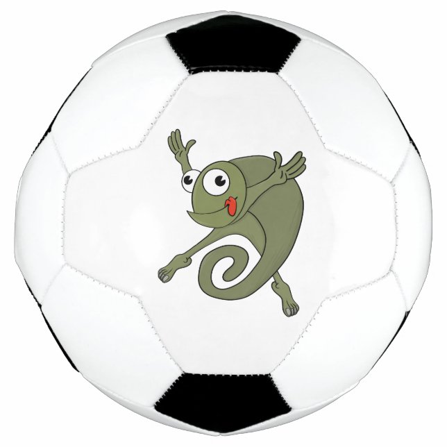 Balón De Fútbol Awesome Chameleon (Anverso)