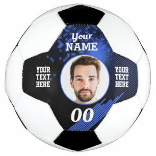 Balón De Fútbol Azul de la bola de fútbol de luciérnaga Personal