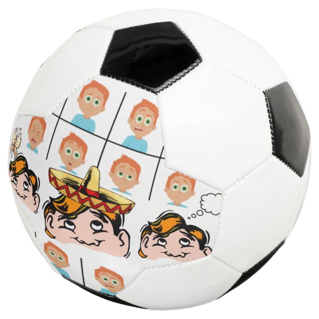 Balón De Fútbol Balas de fútbol de diferentes caras (Tres cuartos)