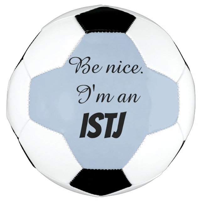 Balón De Fútbol Ball de fútbol ISTJ (Anverso)