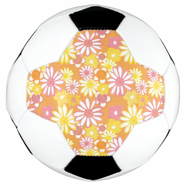 Balón De Fútbol Ball de fútbol Summer Daisies (Anverso)