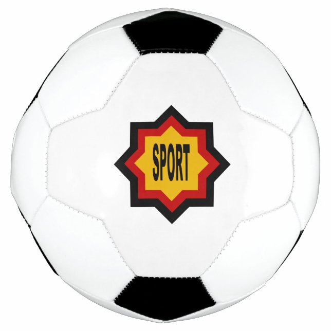 Balón De Fútbol Ballon Foot  Design  SPORT ALLEMAGNE (Anverso)