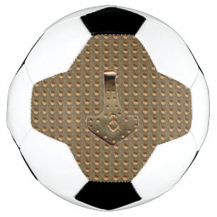 Balón De Fútbol Baloncesto de fútbol de oro Thor Hammer Gold Inden