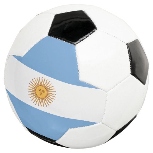 Balón De Fútbol Baloncesto de la Bandera de Argentina (Tres cuartos)