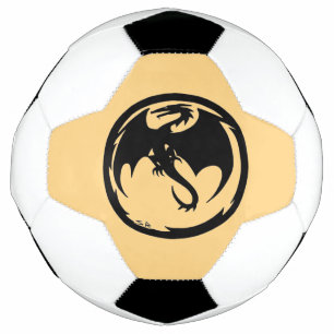 Balón De Fútbol Baloncesto de oro del Dragón Negro