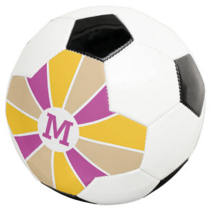 Balón De Fútbol Baloncesto en monograma de personalizado de Rueda
