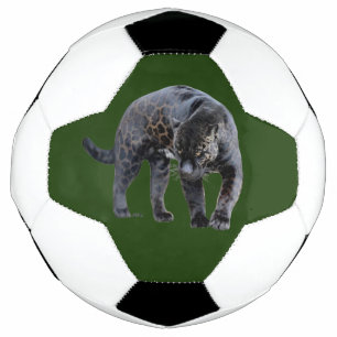 Balón De Fútbol Baloncesto verde de Jaguar Diablo