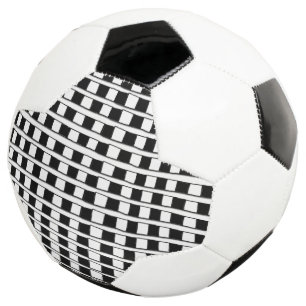 Balón de fútbol Banda blanca y negra