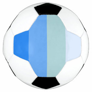 Balón De Fútbol Bandas azules