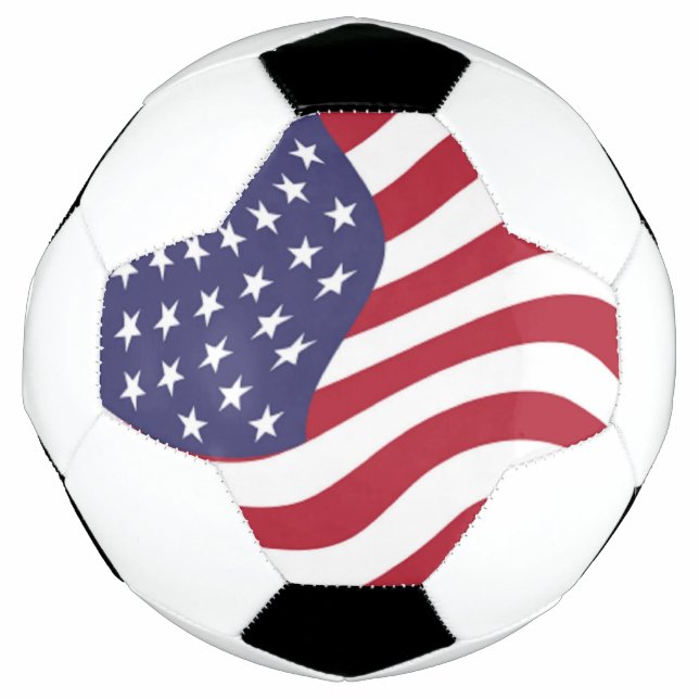 BALÓN DE FÚTBOL BANDERA AMERICANA (Anverso)