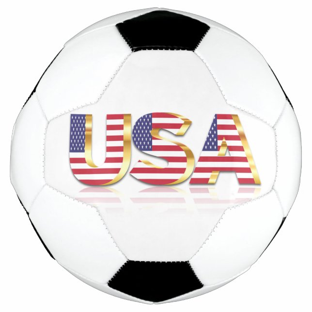 Balón De Fútbol Bandera Americana de Fútbol Ball Estados Unidos (Anverso)