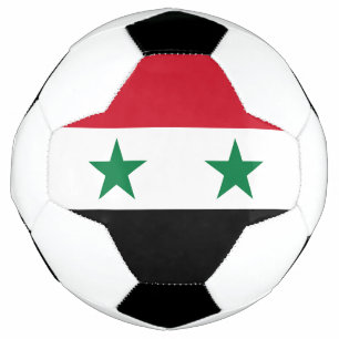 Balón De Fútbol Bandera antigua de Siria