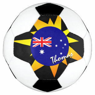 Balón De Fútbol Bandera australiana y de fútbol australiano / BANG