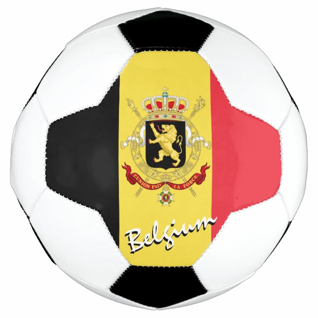 Balón De Fútbol Bandera belga / Deporte (Anverso)