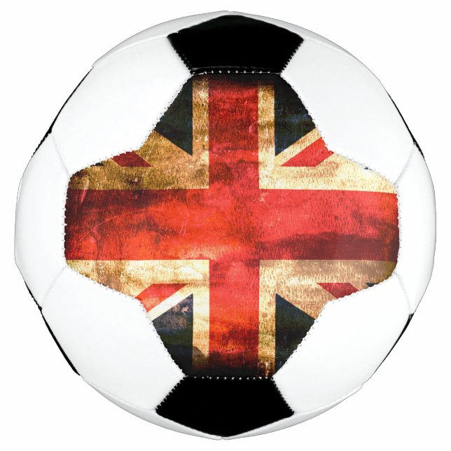 Balón De Fútbol Bandera británica (Anverso)