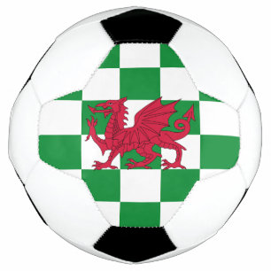 Balón De Fútbol Bandera Celta Dragón Rojo Místico de Gales