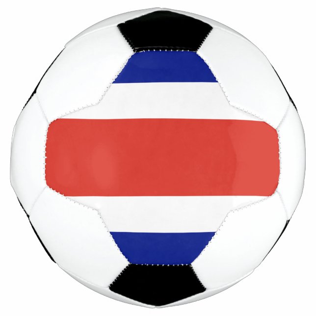 Balón De Fútbol Bandera Civil de Costa Rica (Anverso)