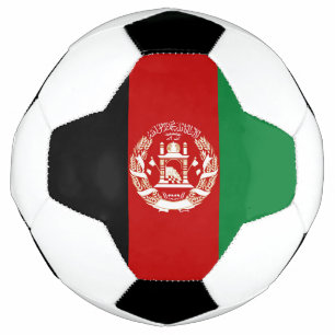 Balón De Fútbol Bandera de Afganistán