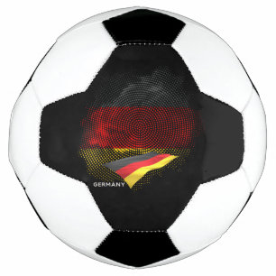 Balón De Fútbol bandera de Alemania