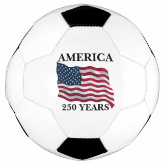 Balón De Fútbol Bandera de América 250 Años