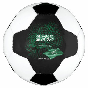 Balón De Fútbol bandera de Arabia Saudita