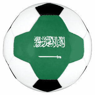 Balón De Fútbol Bandera de Arabia Saudita