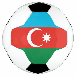 Balón De Fútbol Bandera de Azerbaiyán