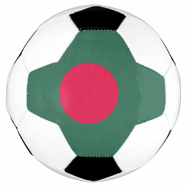 Balón De Fútbol Bandera de Bangladesh (Anverso)