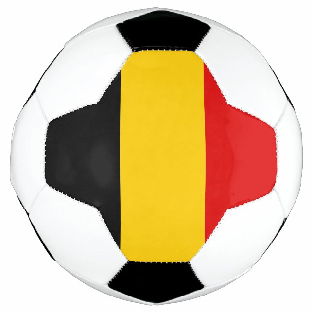 Balón De Fútbol Bandera de Bélgica (Anverso)