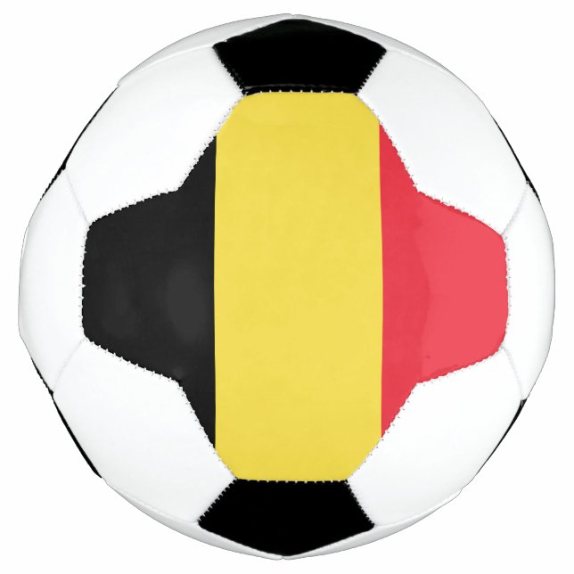 Balón De Fútbol Bandera de Bélgica (Anverso)