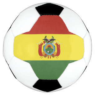 Balón De Fútbol Bandera de Bolivia