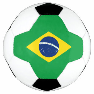 Balón De Fútbol Bandera de Brasil