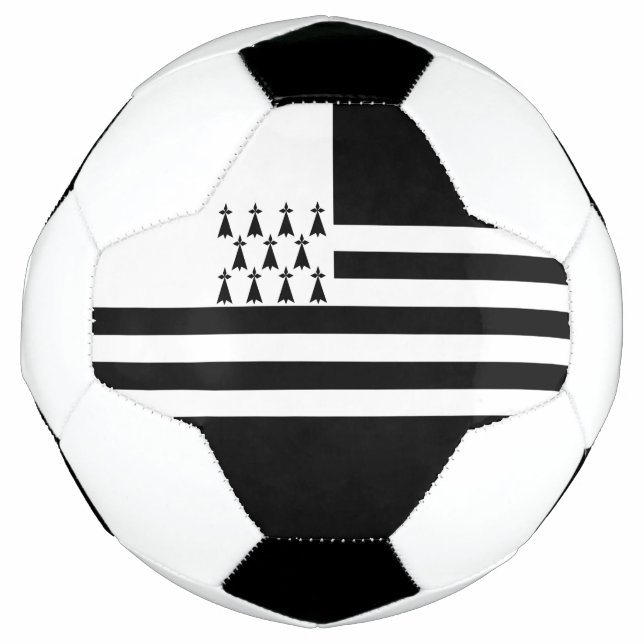 Balón De Fútbol Bandera de Bretaña Patriótica (Anverso)