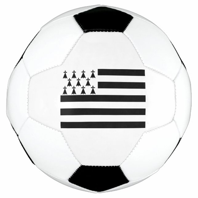 Balón De Fútbol Bandera de Bretaña patriótica bola de fútbol (Anverso)