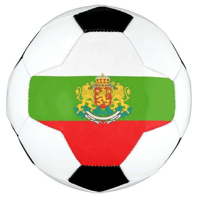 Balón De Fútbol Bandera de Bulgaria (Anverso)