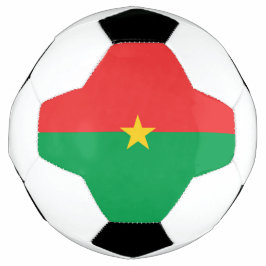 Balón De Fútbol Bandera de Burkina Faso