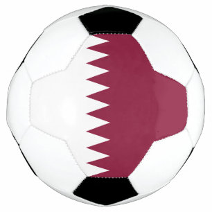 Balón De Fútbol Bandera de Catar