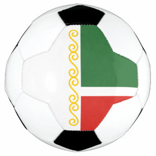 Balón De Fútbol Bandera de Chechenia