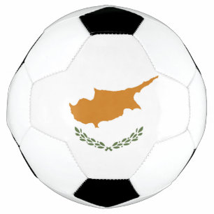Balón De Fútbol Bandera de Chipre